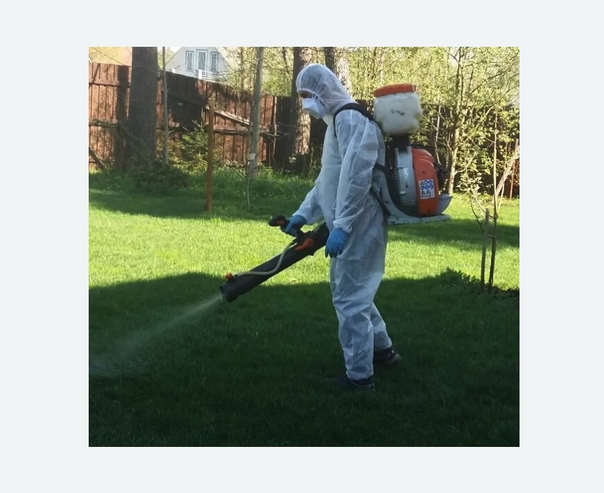 Обработка территории от клещей в Зверево